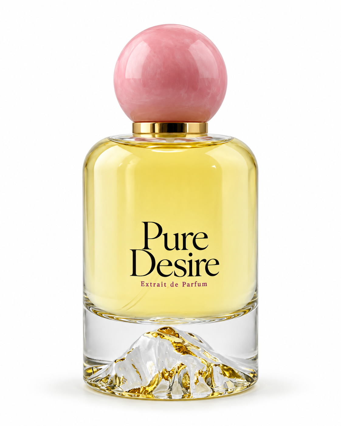 Pure Desire 100ML Extrait de Parfum bottle on a clean white background